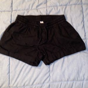 Black Old Navy Tie Shorts